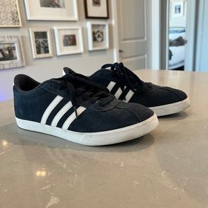 Adidas Womens Courtset AW4212 Blue Casual Tennis Shoes
